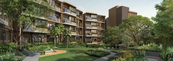 Корпуса Phyll Krabi и сад, визуализация