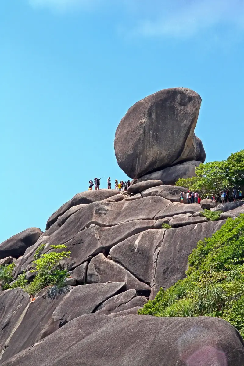 Скала Парус на Ко Симилан